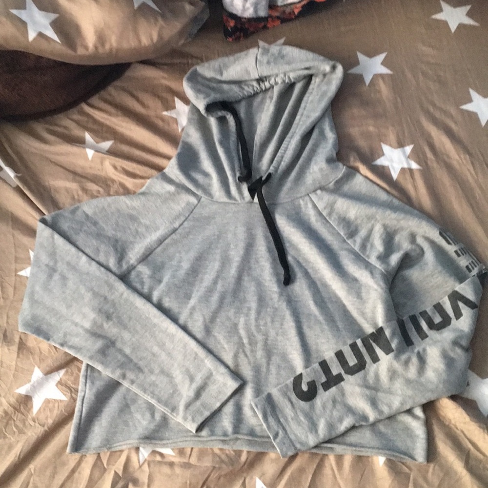 Hooded Crop Top